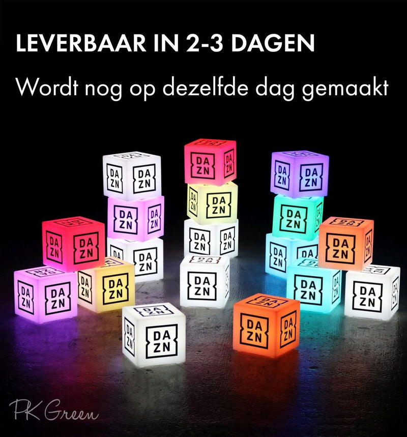 Gepersonaliseerde LED Bol Lichtbak, promotionele tafellamp met logo, verlichte display