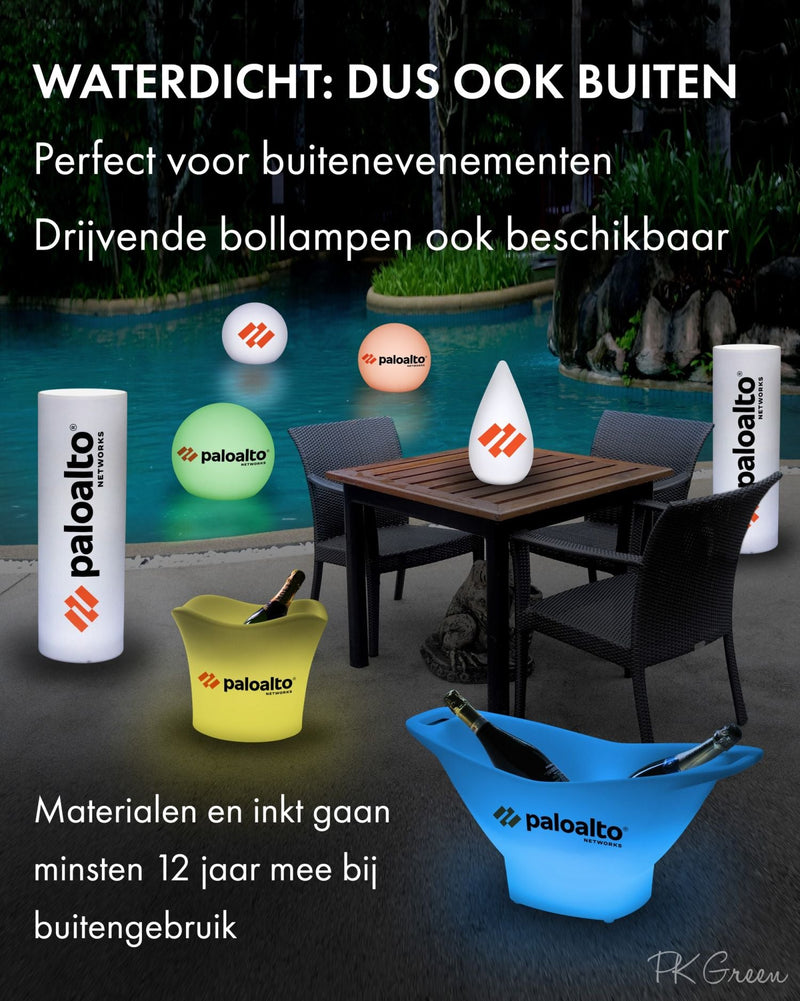 Gepersonaliseerde Designer LED Tafellamp met logo, op maat gemaakte display lamp, licht