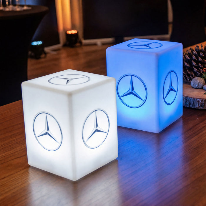 Op maat gemaakte LED verlichting, gepersonaliseerde lichtbak met backlit logo, lichtreclame
