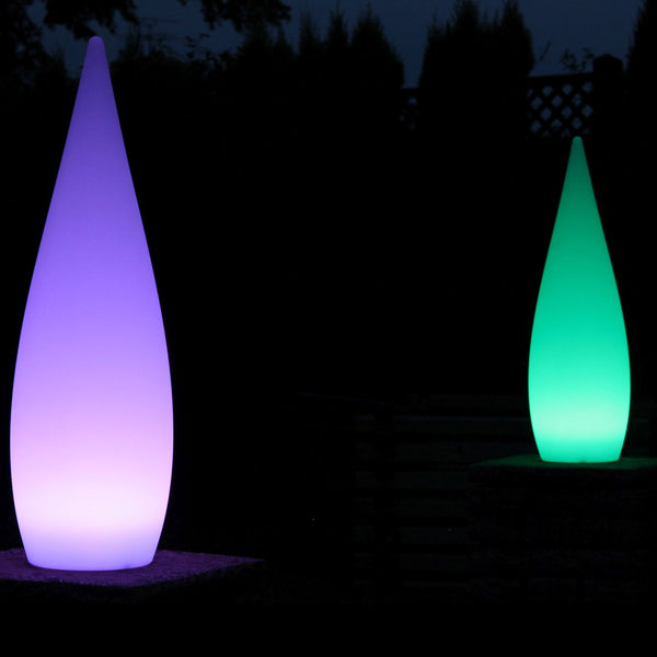 Stijlvolle draadloze vloerlamp, veelkleurige LED-lamp voor tuin/buiten