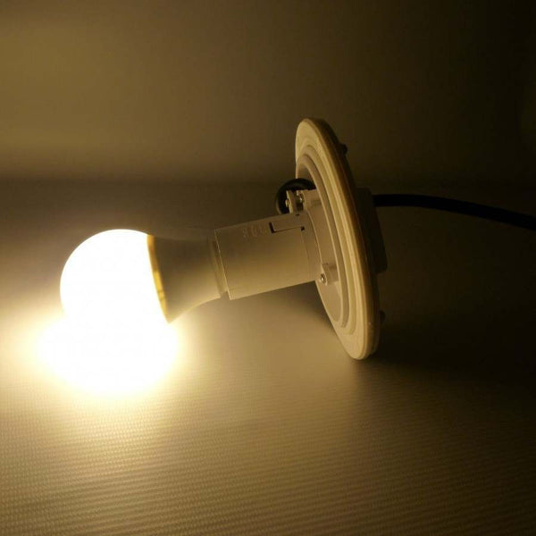 Eigentijdse ronde LED-slaapkamerlamp, 20cm rond, warm wit licht