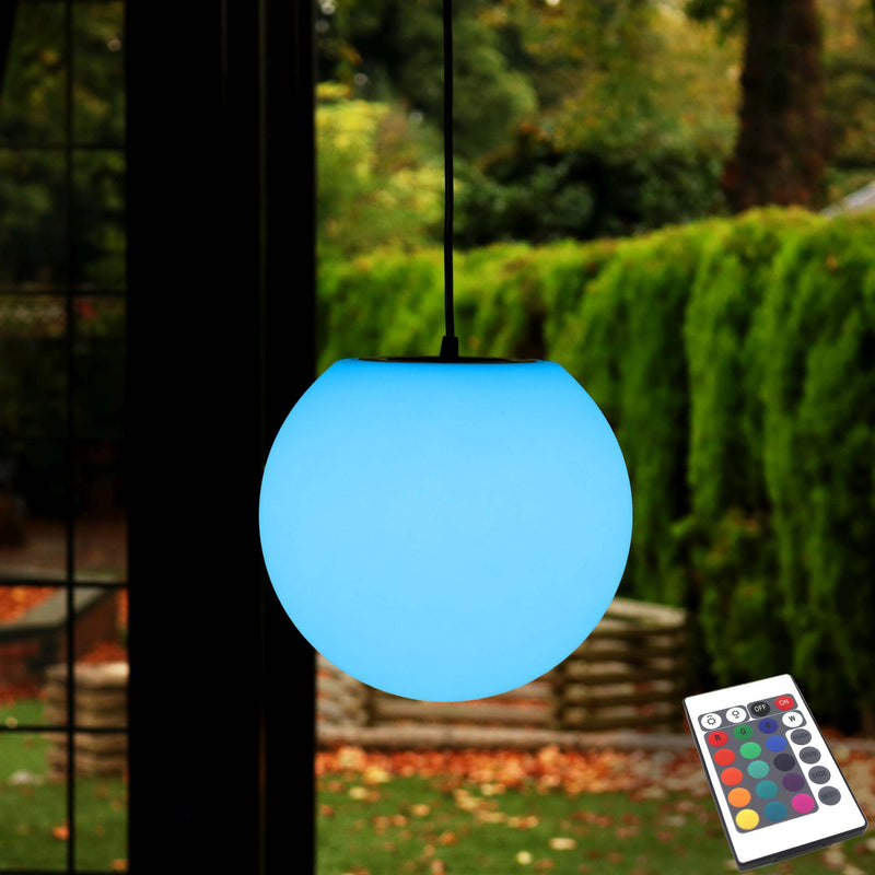 LED-hanglamp voor plafond, op afstandsbediening, moderne RGB-lamp 25cm