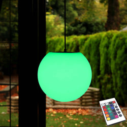Hangende LED-lamp voor buiten/tuin, veelkleurig en oplaadbaar, 15cm