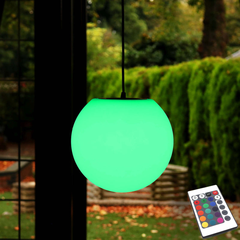 Hangende LED-lamp voor buiten/tuin, veelkleurig en oplaadbaar, 15cm