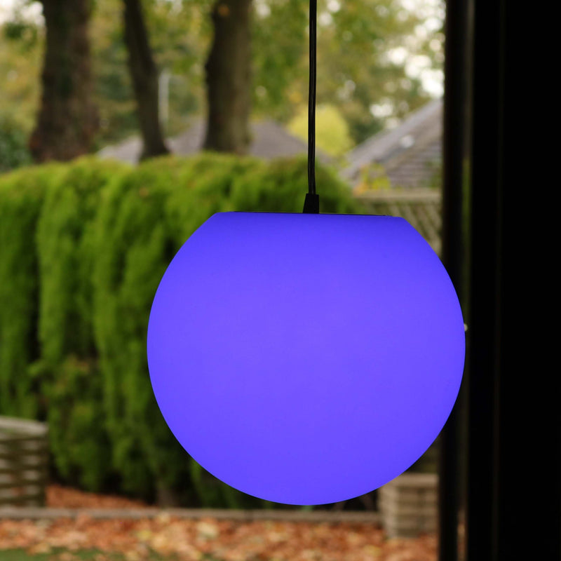 Hangbare LED-plafondlamp, veelkleurige sfeerlamp, 20cm