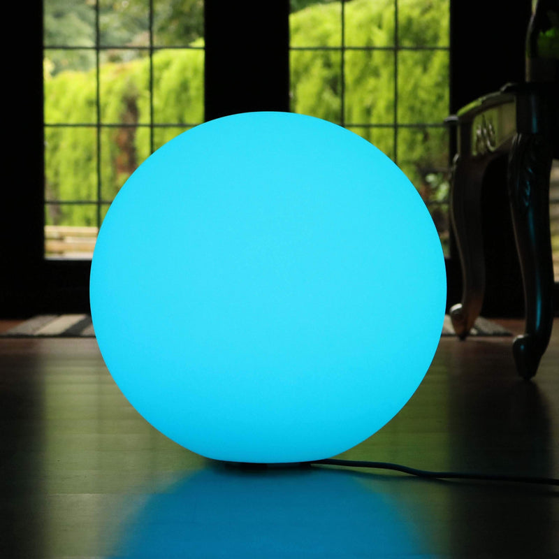 Grote multicolor bol vloerlamp met afstandsbediening, 60 cm kleurveranderende LED Globe Ball Light