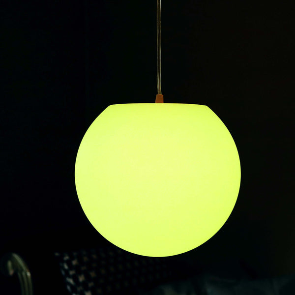 Veelkleurige LED-hanglamp op afstandsbediening, plafondlicht 15cm