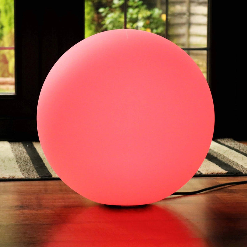 Grote multicolor bol vloerlamp met afstandsbediening, 60 cm kleurveranderende LED Globe Ball Light