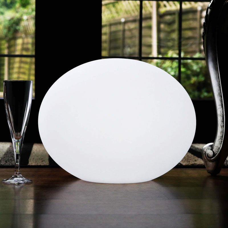 LED-sierlamp voor tafel buiten, zonder draden, veelkleurig, 27cm