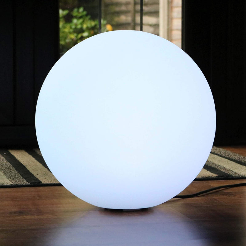 Grote multicolor bol vloerlamp met afstandsbediening, 60 cm kleurveranderende LED Globe Ball Light