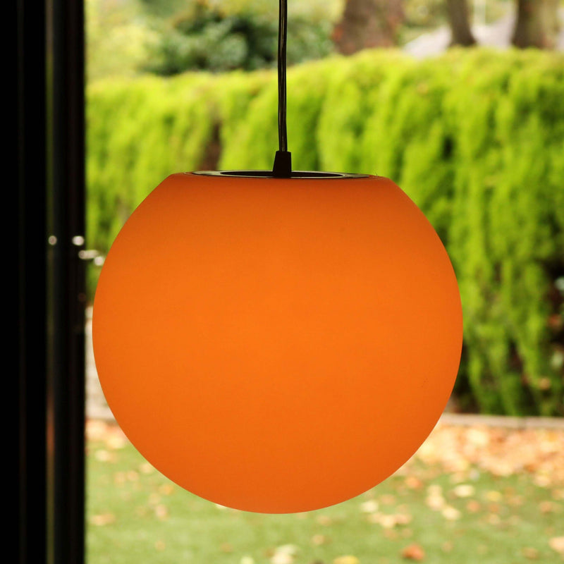 Waterdichte hanglamp buiten, oplaadbaar incl. afstandsbediening, 30cm