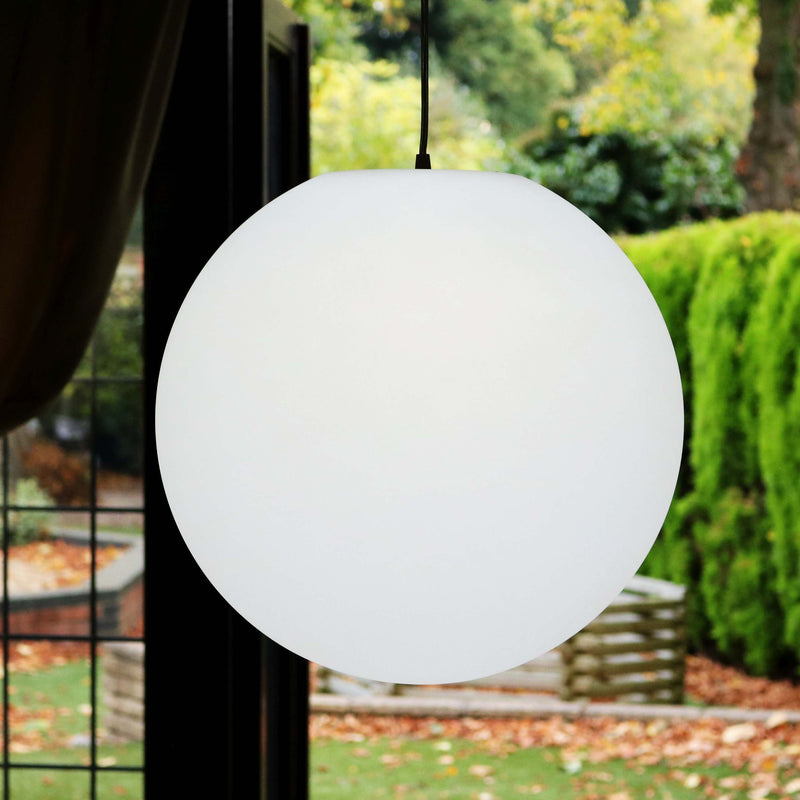 Veelkleurige hangende LED-lamp RGB voor buiten, 40cm, oplaadbaar
