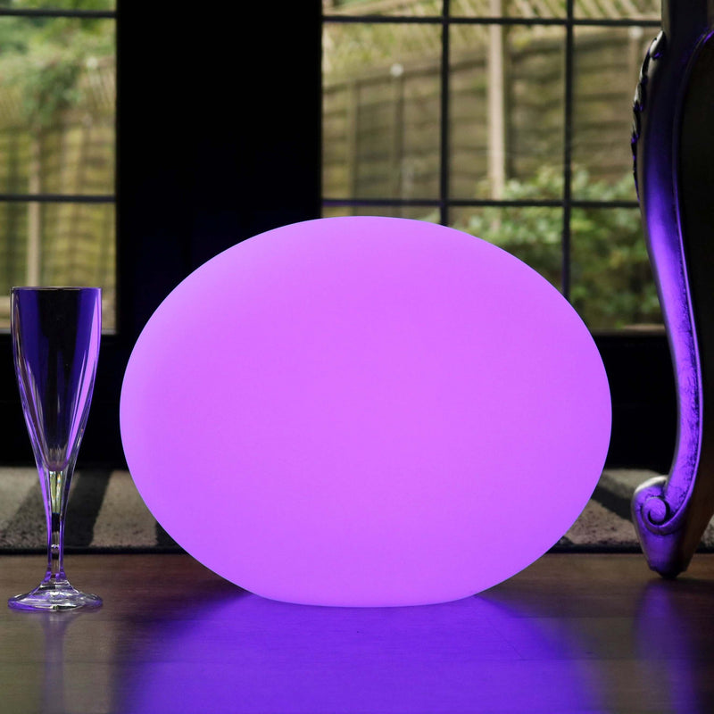 LED-sierlamp voor tafel buiten, zonder draden, veelkleurig, 27cm