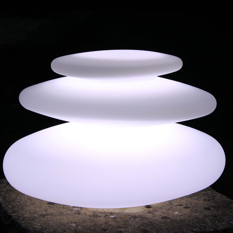 LED-siertafellamp zonder draad voor buiten, meerdere kleuren, 28cm 