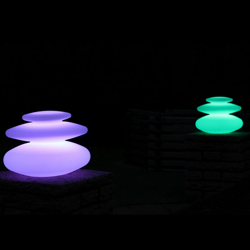LED-siertafellamp zonder draad voor buiten, meerdere kleuren, 28cm 