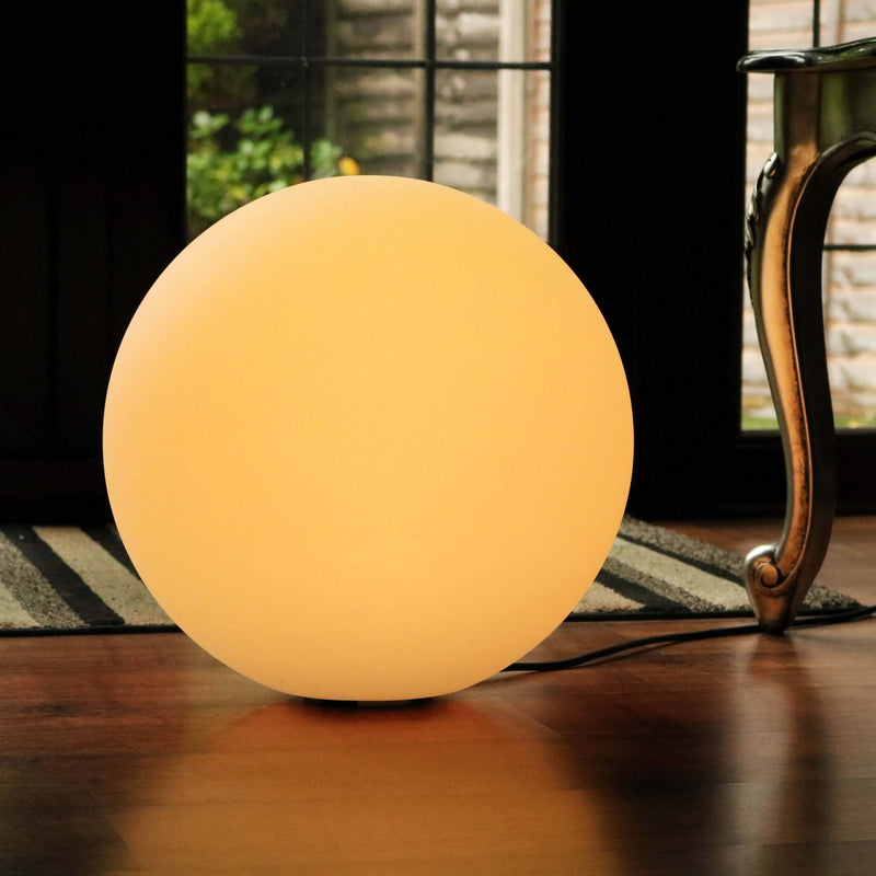 Meerkleurige led-bal vloerlamp met afstandsbediening, 50cm RGB bol orb-licht