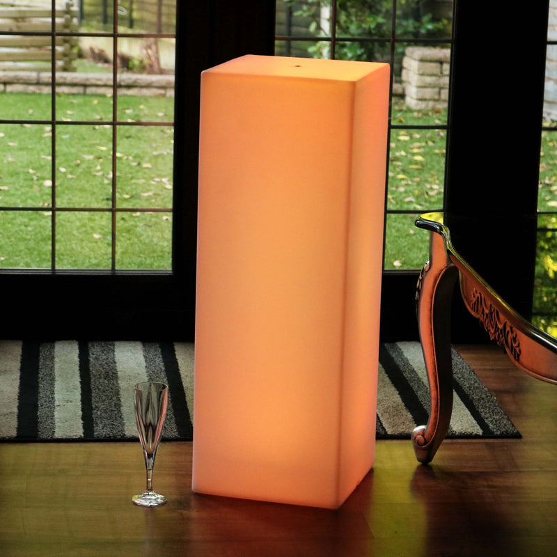 Veelgekleurde LED-verlichting oplaadbaar, op afstand bedienbaar, 80cm