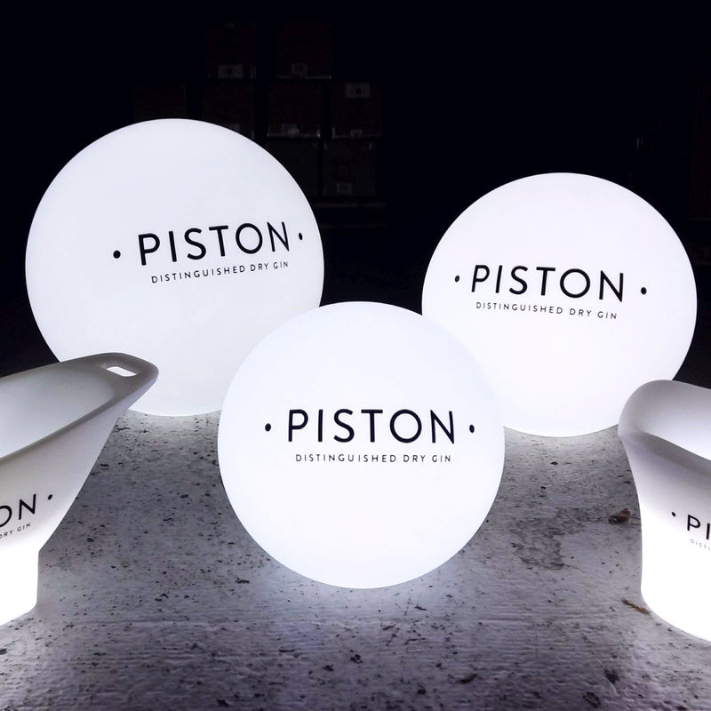 Gepersonaliseerde LED Tafellamp, Logo Lichtbak, verlichte display, lamp en licht met branding
