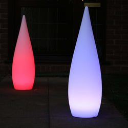 Stijlvolle draadloze vloerlamp, veelkleurige LED-lamp voor tuin/buiten