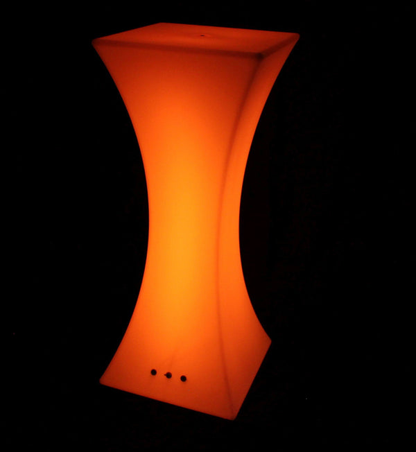 LED-bartafel, moderne RGB-vloerlamp, oplaadbaar lichtgevend meubilair, veelkleurig, hoogte 110cm
