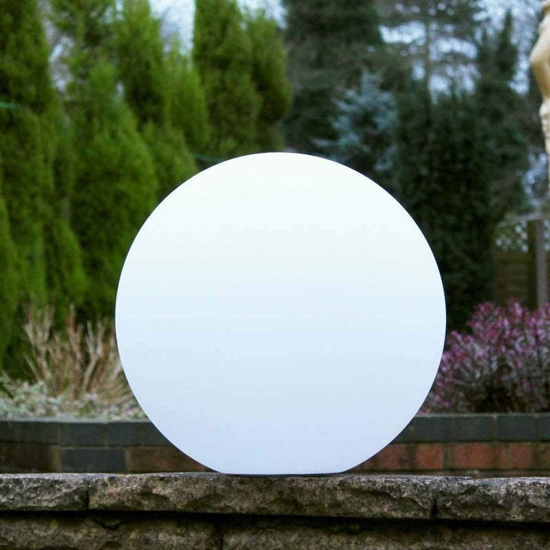 Grote 50 cm LED-buitenverlichting, veelkleurige RGB-bal-vloerlamp, oplaadbare tuinverlichting