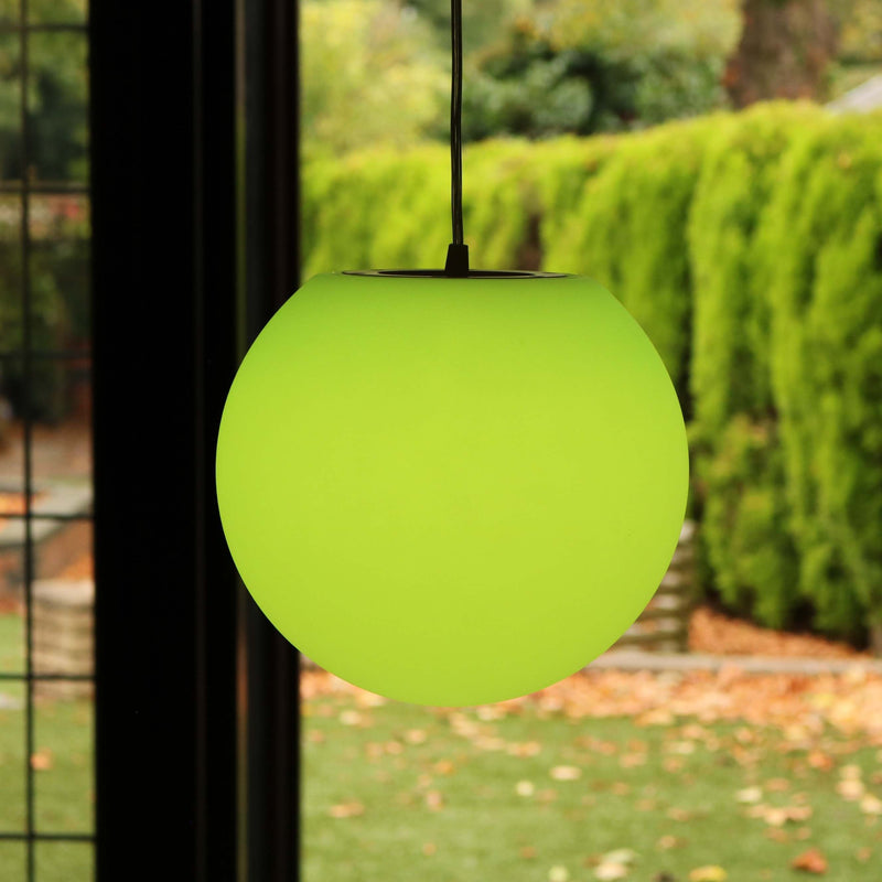 Hangende LED-lamp voor buiten/tuin, veelkleurig en oplaadbaar, 20cm