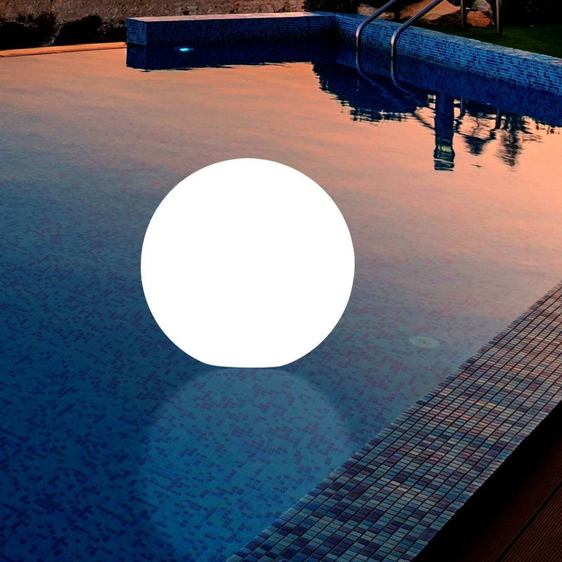 Zwevend LED-zwembadlicht, bollamp van 50 cm, buitenverlichting van waterdichte tuinvijver