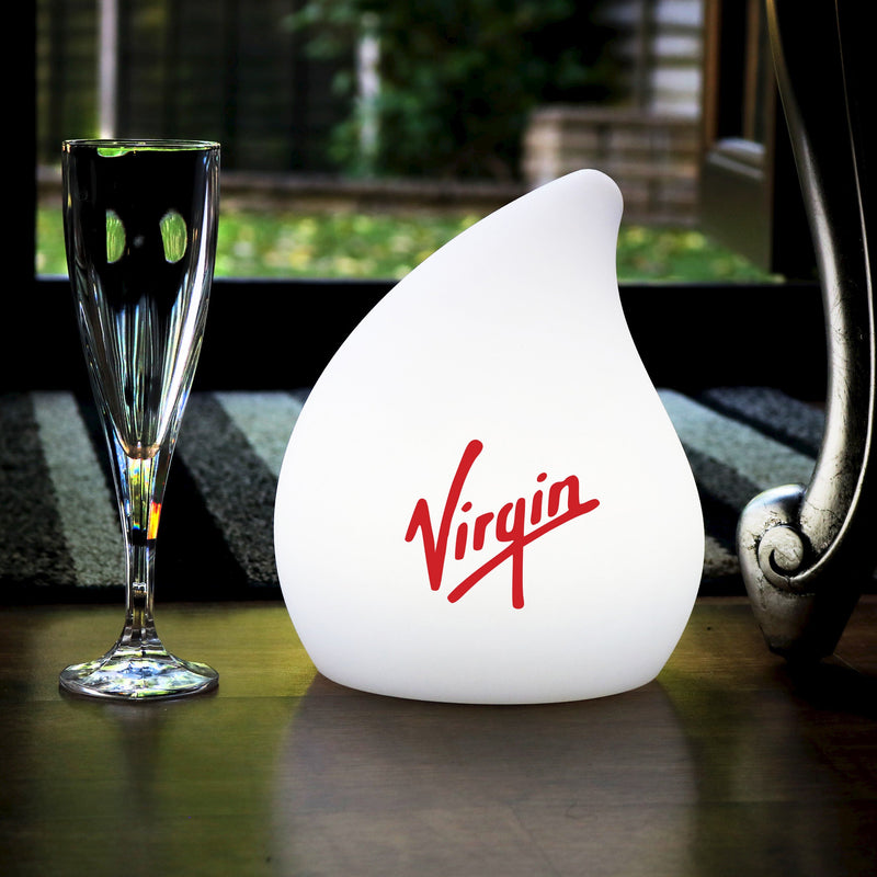 Gepersonaliseerde Designer LED Tafellamp met logo, op maat gemaakte display lamp, licht