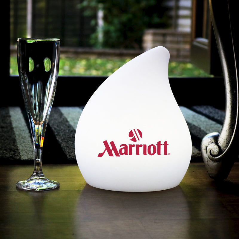 Gepersonaliseerde Designer LED Tafellamp met logo, op maat gemaakte display lamp, licht