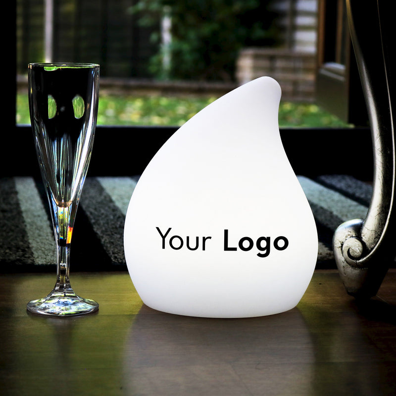 Gepersonaliseerde Designer LED Tafellamp met logo, op maat gemaakte display lamp, licht